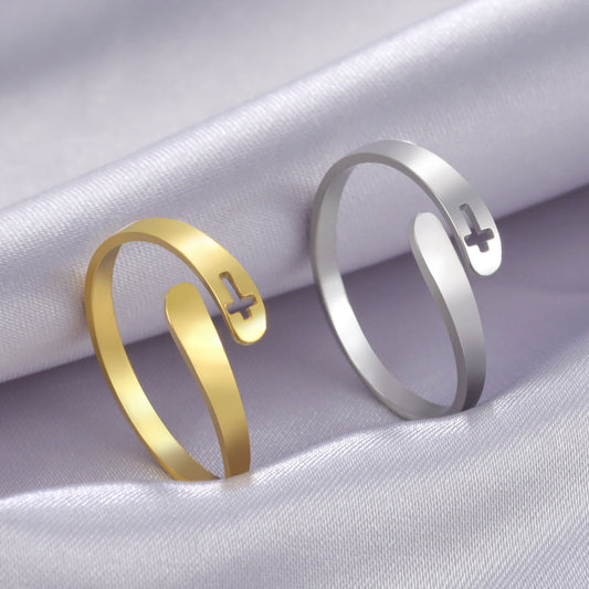 Simple Fashion Stainless Steel Ring