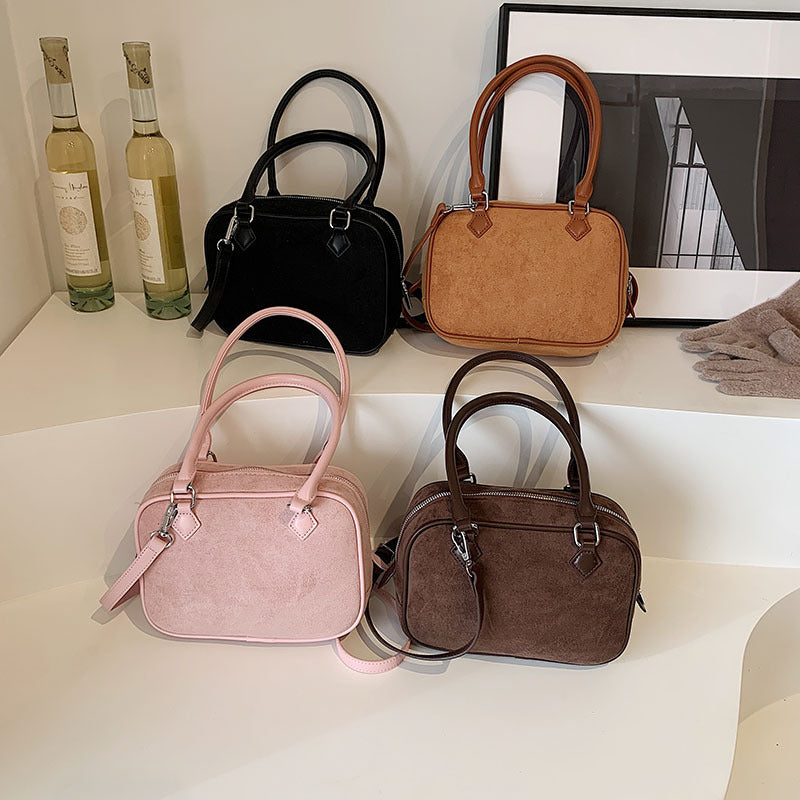 Fashion Special-interest Handbag Women's Crossbody Suede