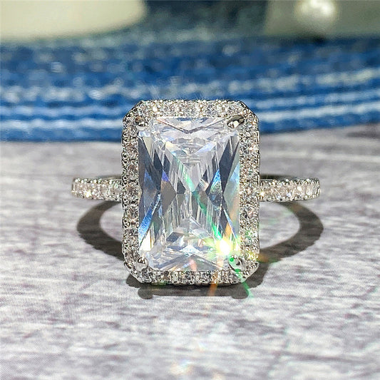 Fashion Diamond Zircon Wedding Ring